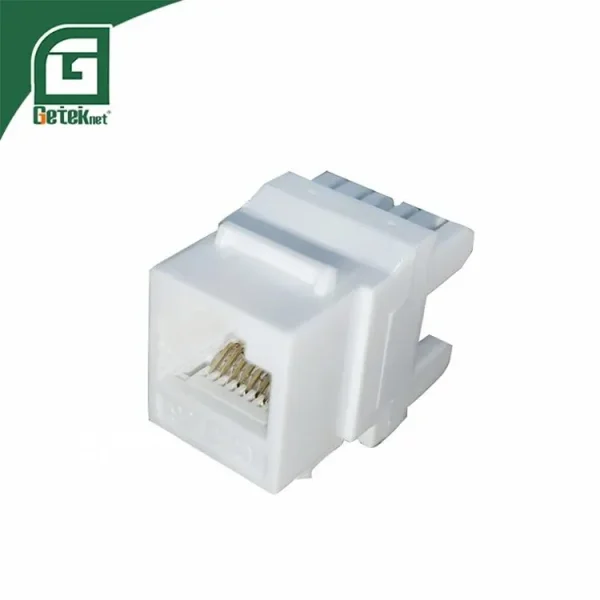 RJ45 Keystone Jack UTP Cat6 Cat6A 8P8C Modular Jack 180° - Geteknet ...